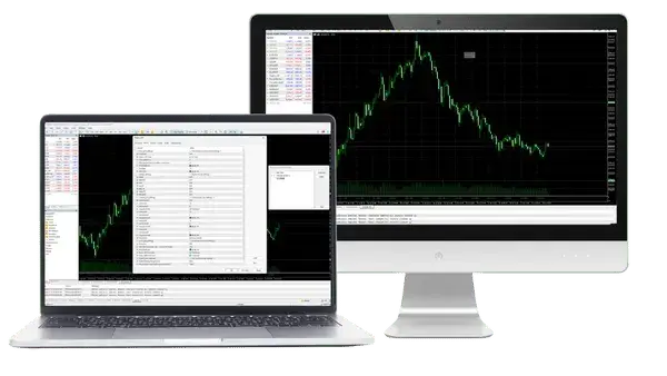 LocalTime indicator displaying local time, vertical grid, and horizontal grid for MT4/MT5
