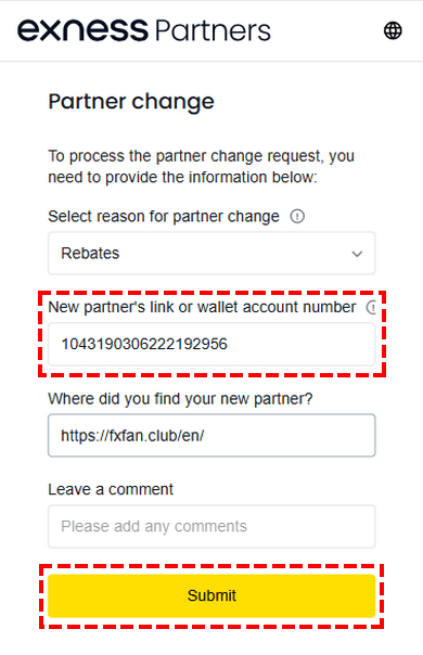 Step 3 – Submit Application Form