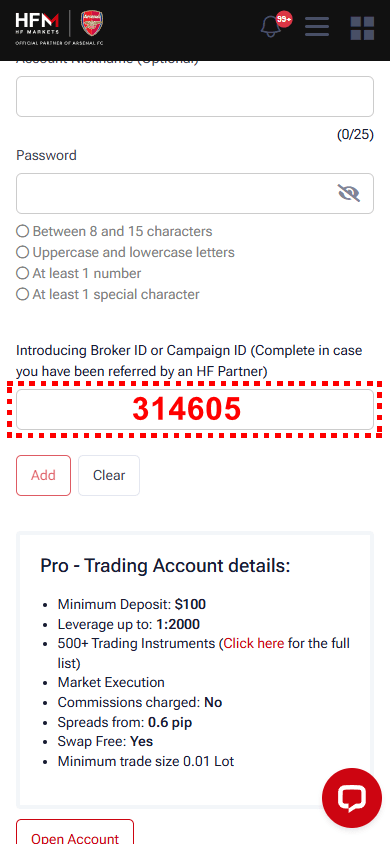 HFM Rebate & Bonus — Up to $180/Lot Cashback | FFC