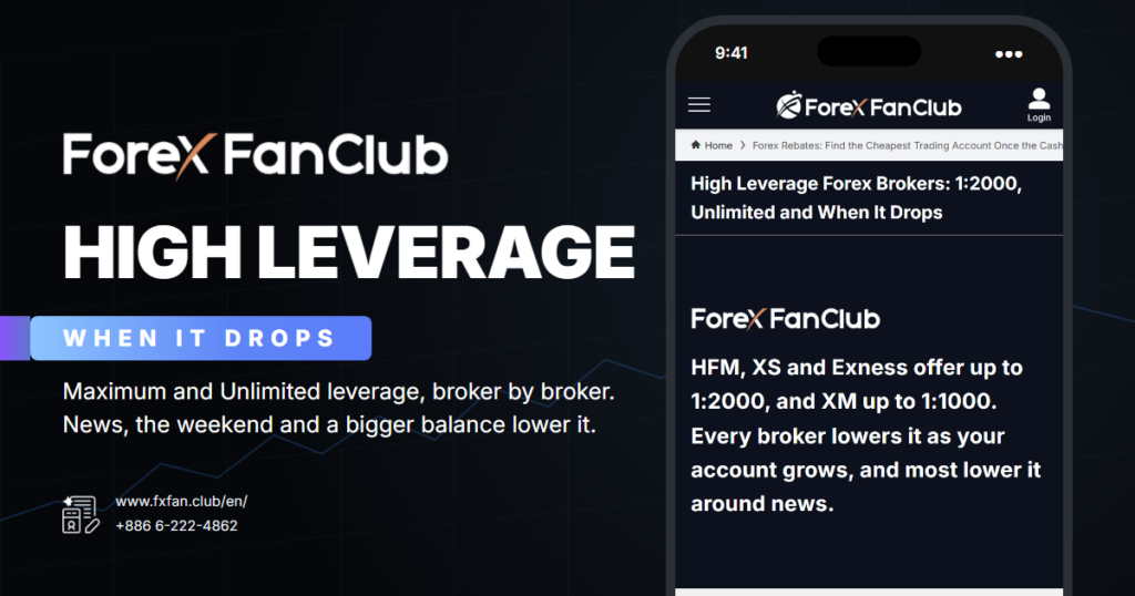 High leverage: maximum and Unlimited leverage broker by broker, and when it drops