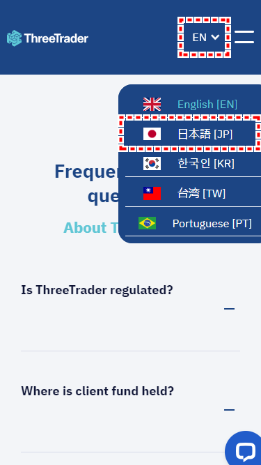 ThreeTrader言語選択画面_mb2