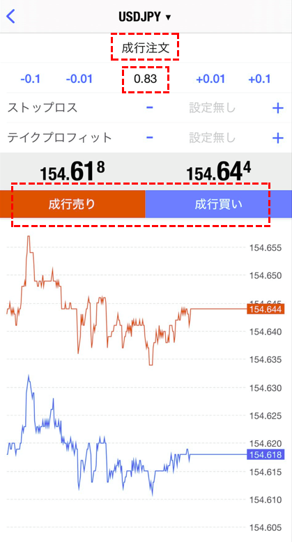 xm_mt4成行注文モバイル版