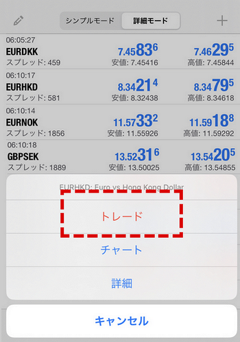 xm MT4使い方　mb版