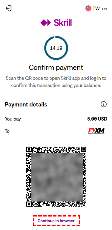 XM入金_Skrill入金_手機版